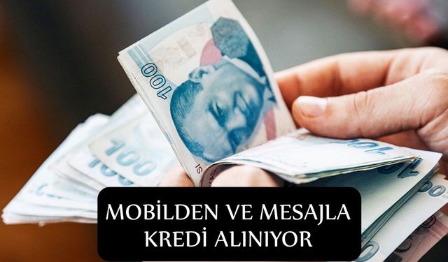 O bankadan 10.000 TL, 100.000 TL ve 250.000 TL almak için yalnızca SMS atmanız yeterli oluyor! 30-31 Mart'ta hesapta!