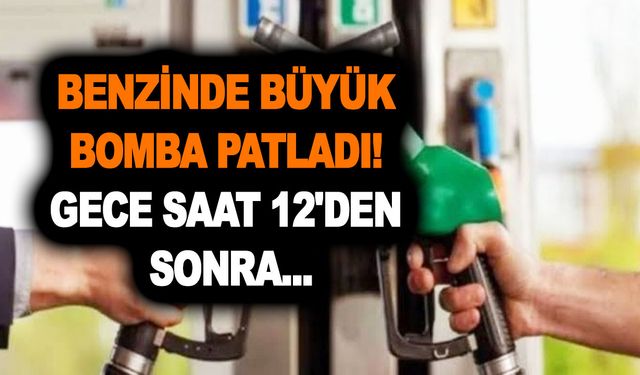 Otomobil sahipleri bu haberle zil takıp oynayacak! Benzinde büyük bomba patladı! Gece saat 12'den sonra...