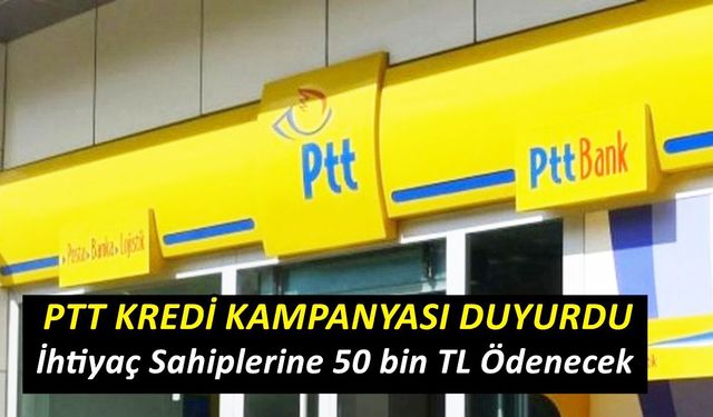 Bu hafta Kimliği ile PTT'ye giden anında çekecek! 50.000 TL şipşak para sizi bekliyor