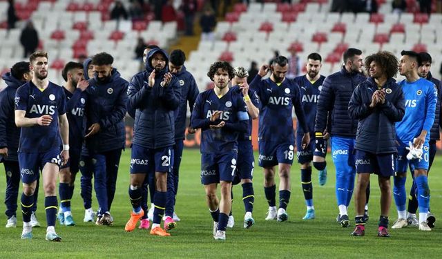 Fenerbahçe, Sivasspor'u 3-1 mağlup ederek deplasman performansını sürdürdü