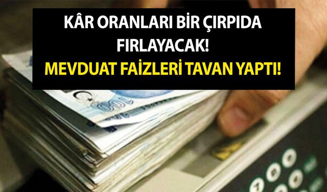 Kâr oranları nirvana yaptı! Para parayı çeker! 32 günlük mevduat faiziyle 100.000 TL kaç TL kazandırır?