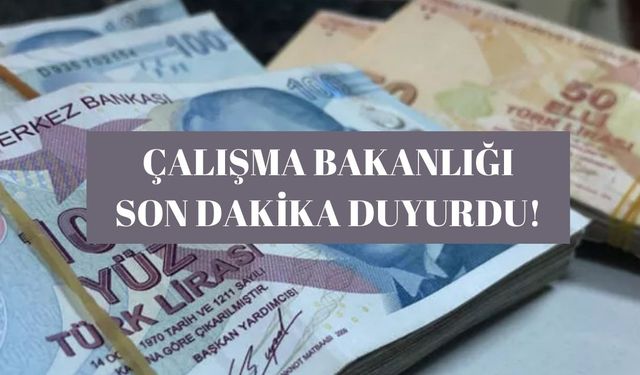 Çalışma Bakanlığı Açıkladı! Emekli Maaşı ve Bayram İkramiyeleri son dakika