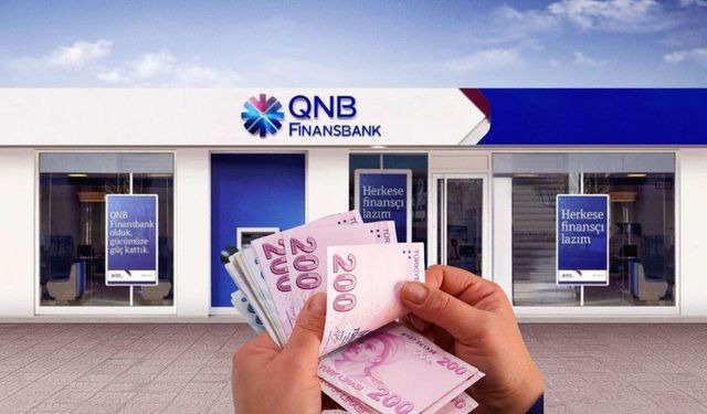 QNB Finansbank, beklenen kredi müjdesini duyurdu: Banka, faizsiz 50 bin TL verecek…