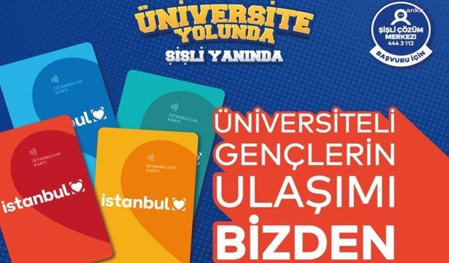 Şişli Belediyesi’nden Öğrencilere Destek: Ulaşım Desteği Projesi Başlıyor!